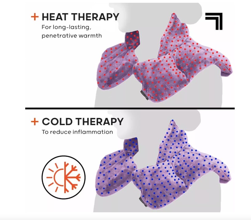 Chaleco aromaterapia cuello y hombros